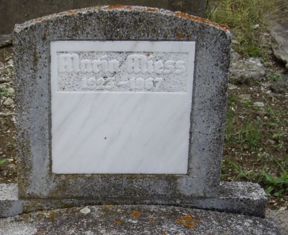Miess Maria 1923-1967 Grabstein